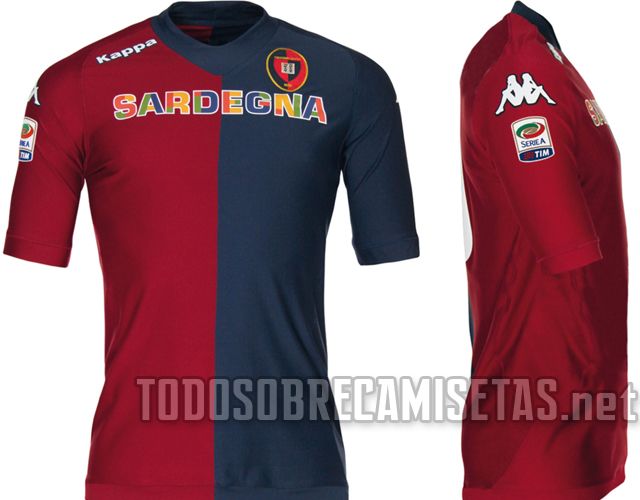 Maglie Kappa del Cagliari Calcio 2011/2012 Todo Sobre Camisetas Maglie Kappa del Cagliari Calcio 2011/2012 Todo Sobre Camisetas